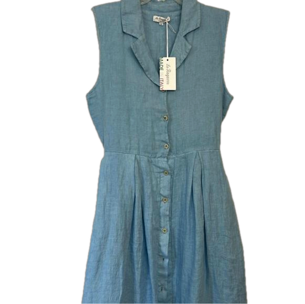 NWT Made in Italy Linen Dress